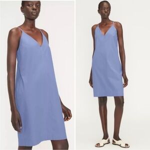 Everlane Poplin Slip Dress